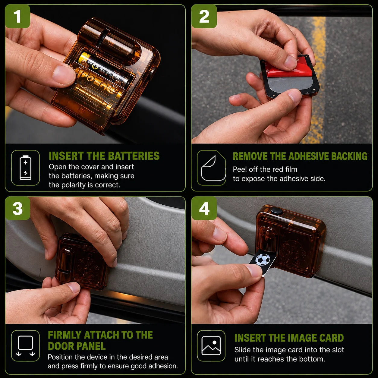 Ruevelle Car door projector