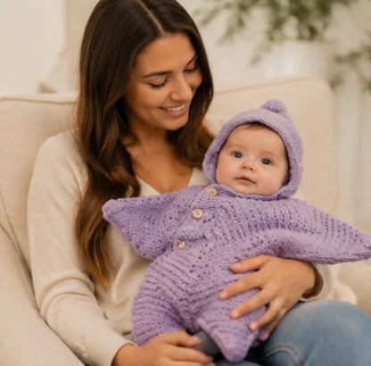 Mamma e bebè in Baby Starz viola