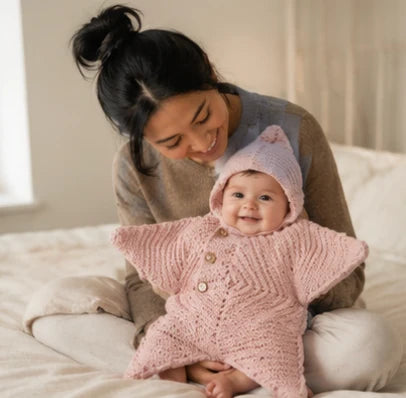 Mamma e bebè in Baby Starz rosa