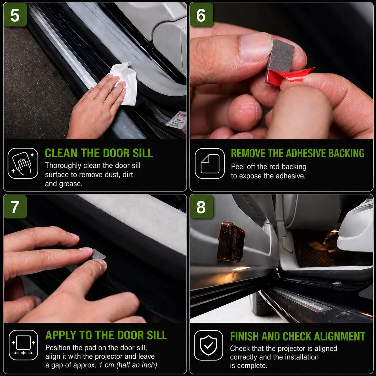 Ruevelle Car door projector