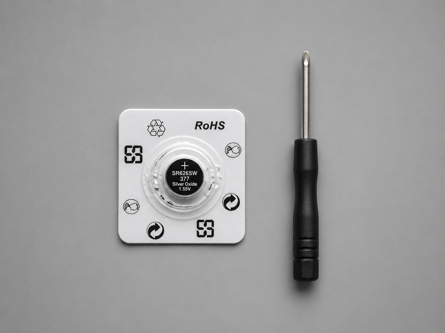 Battery + Screwdriver