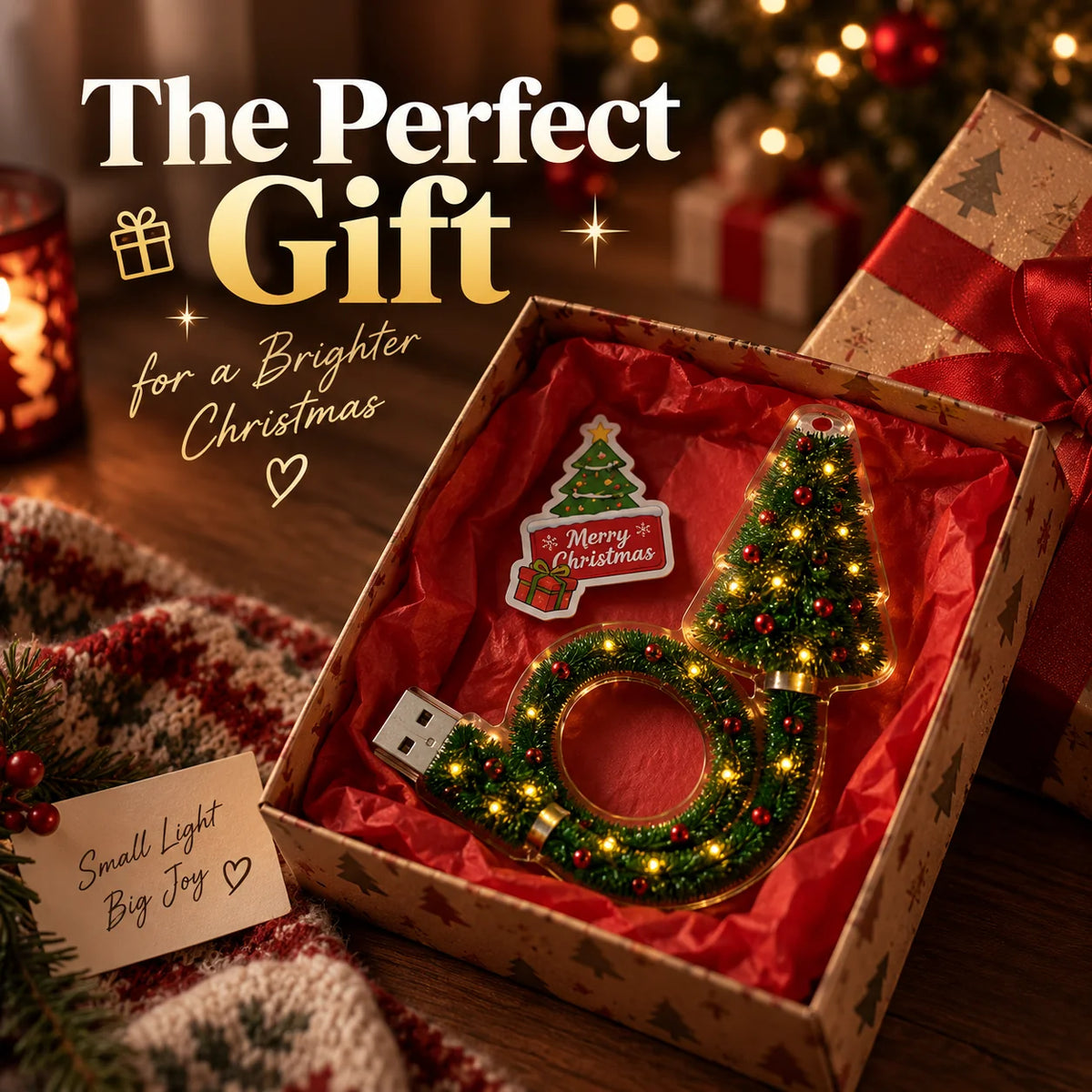 Ruevelle HollyGlow Christmas Projector