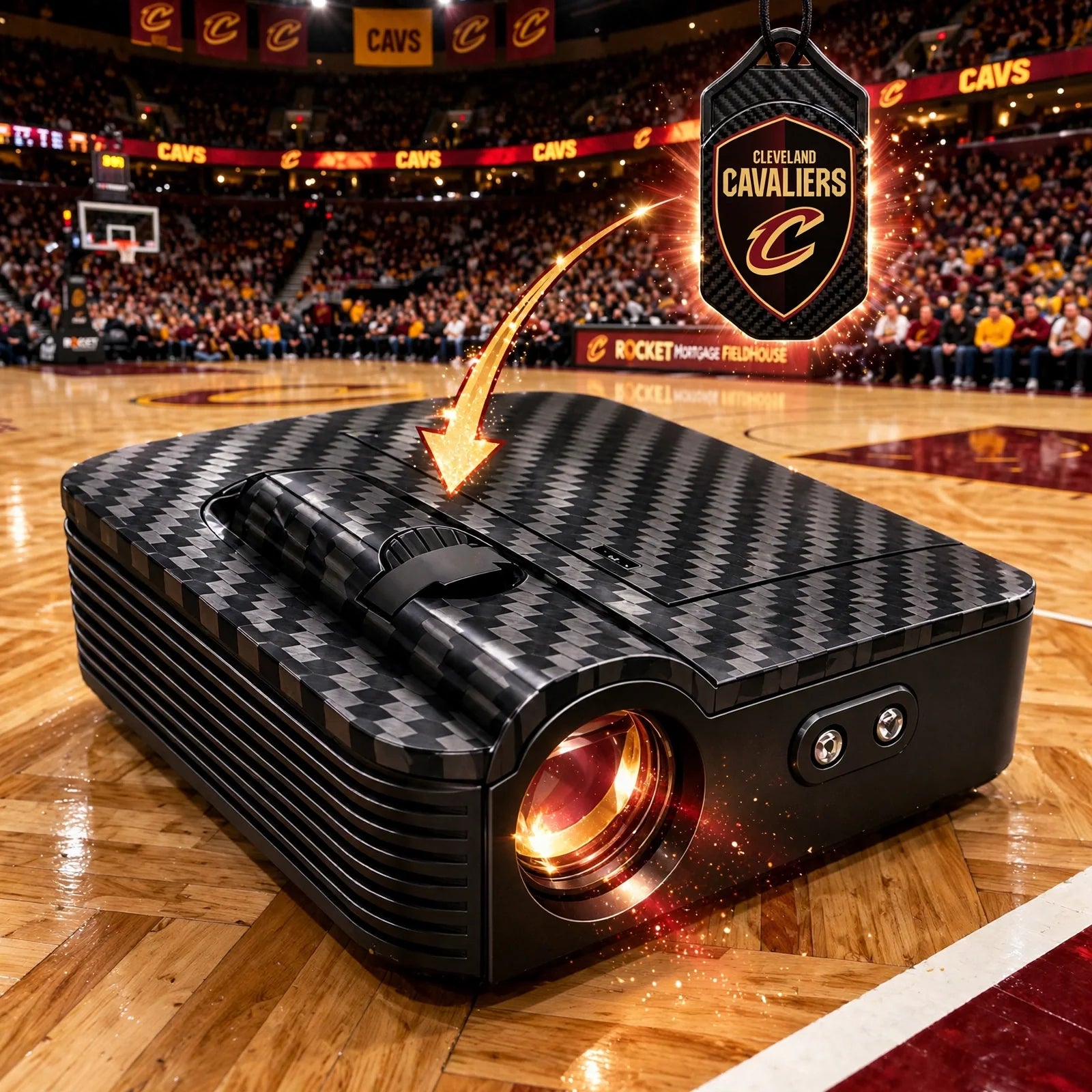 Ruevelle Car Door Projector Basketball