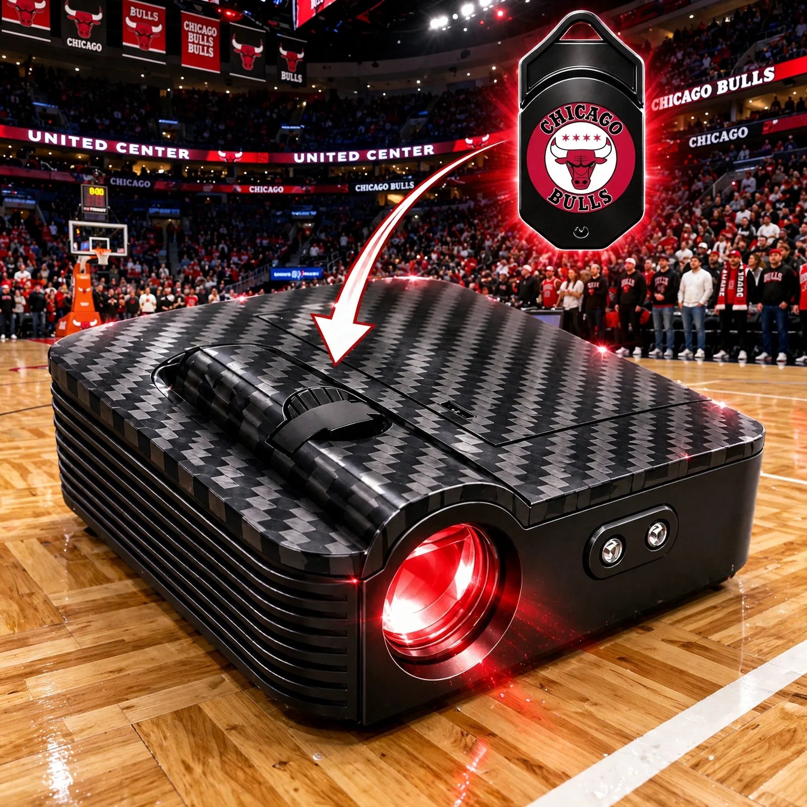 Ruevelle Car Door Projector Basketball