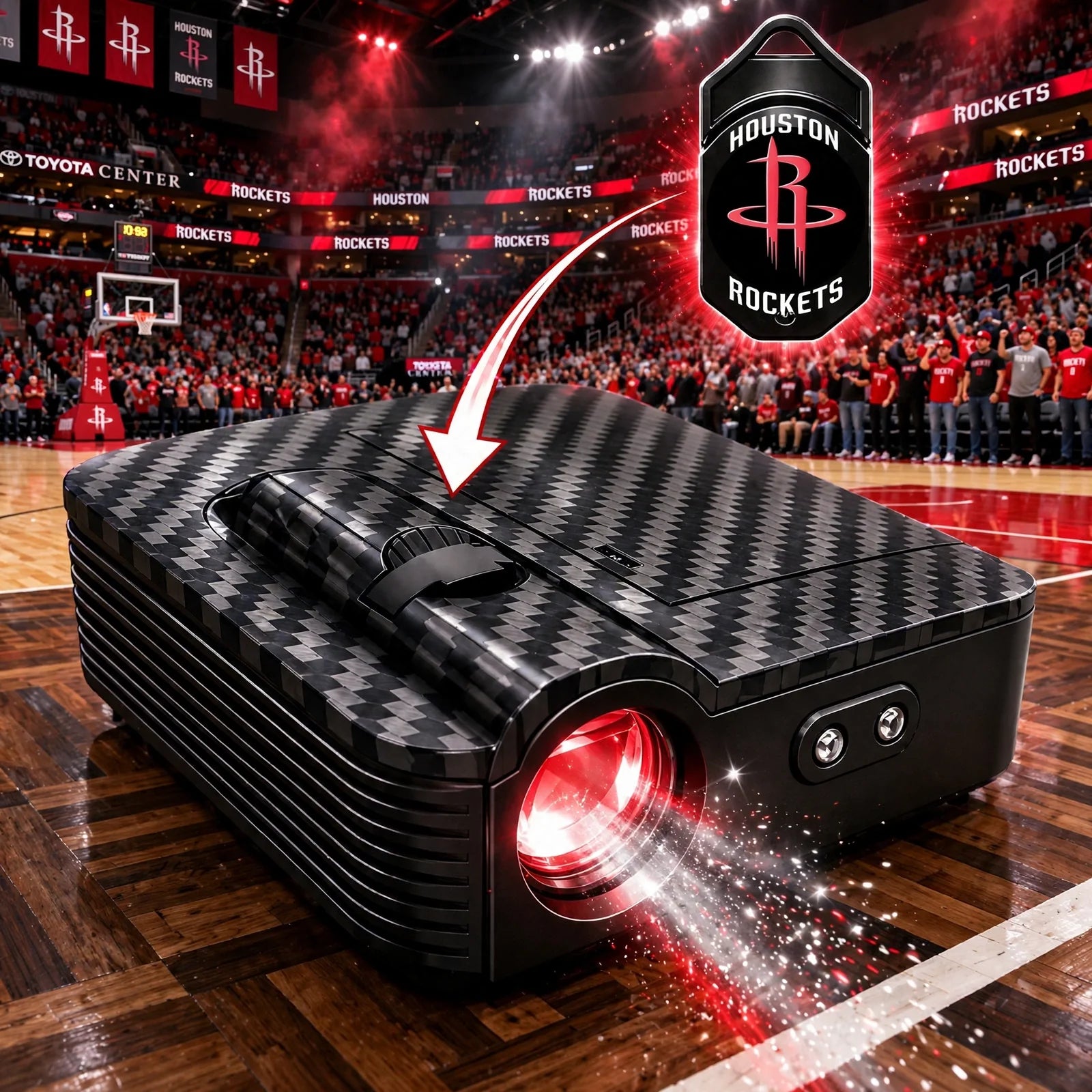 Ruevelle Car Door Projector Basketball