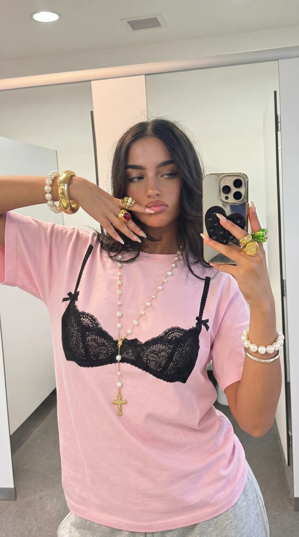 Baddie Bra Tee