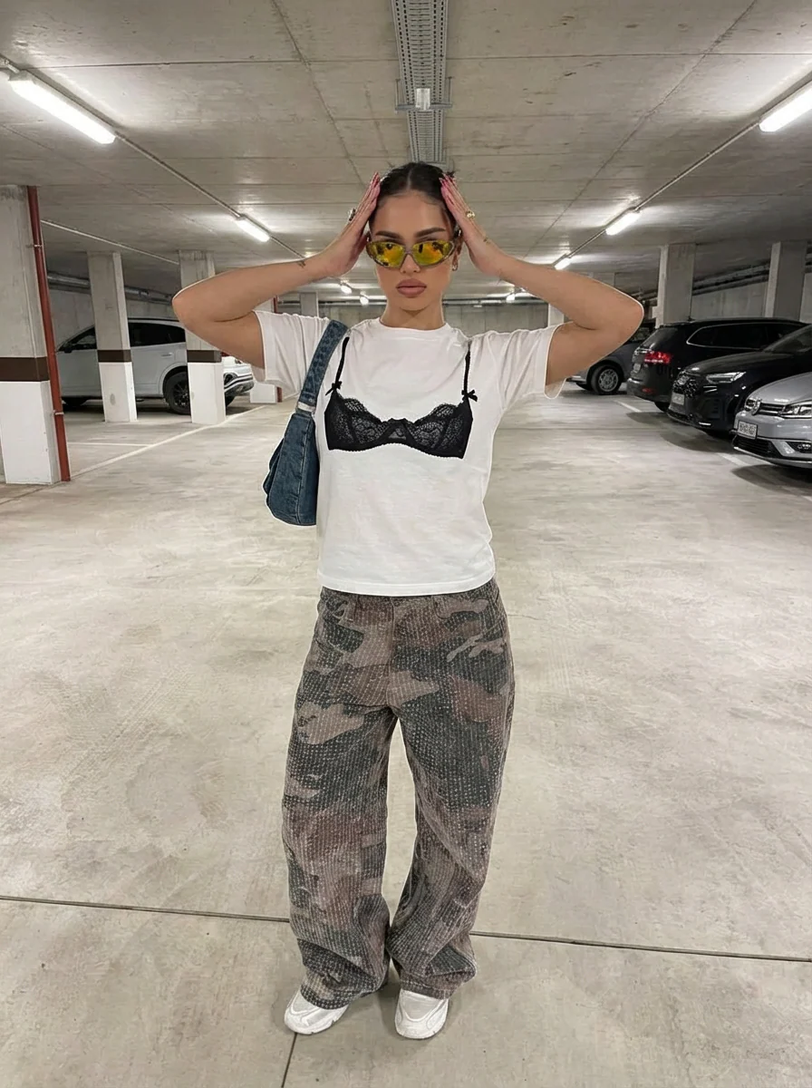 Baddie Bra Tee