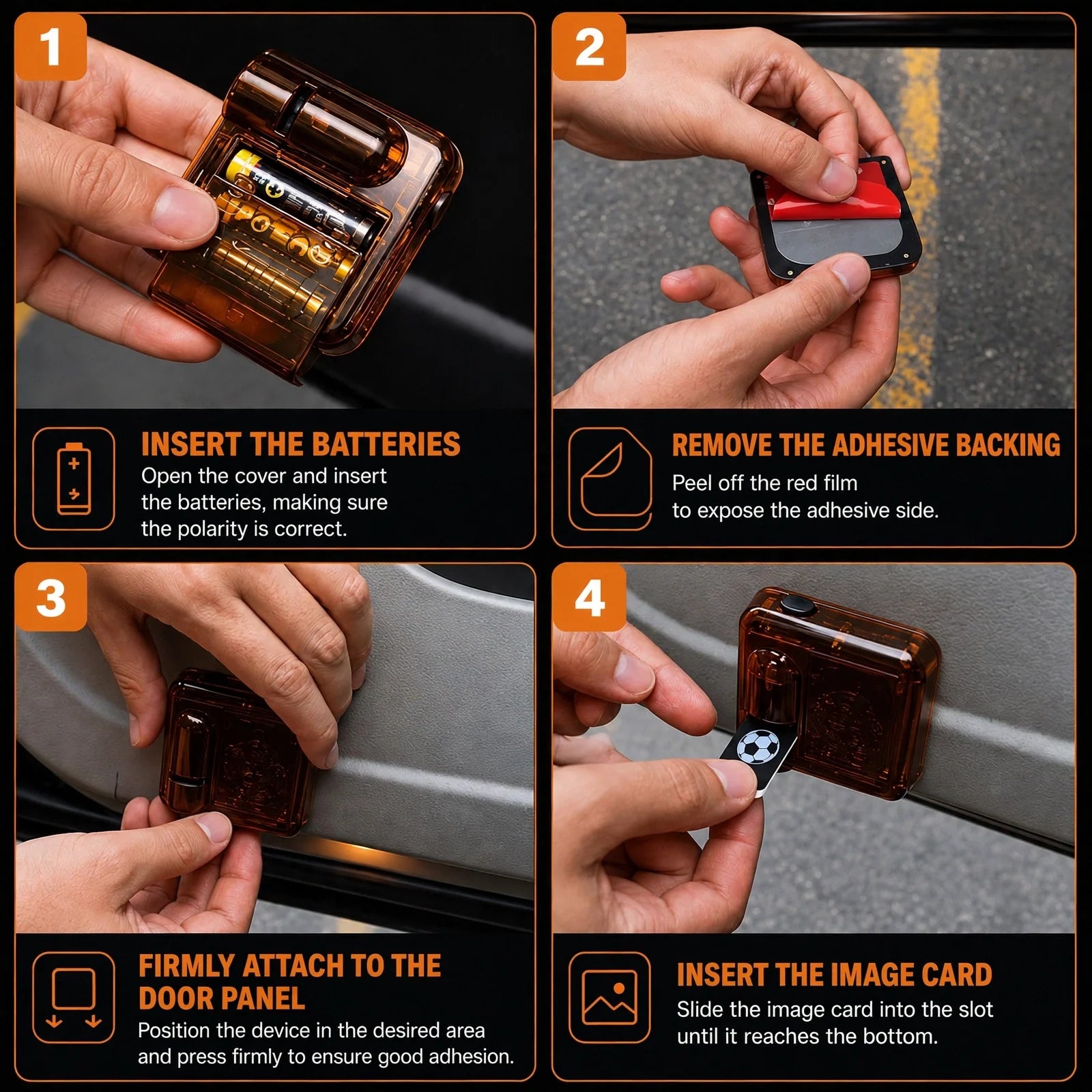 Ruevelle Car Door Projector Basketball