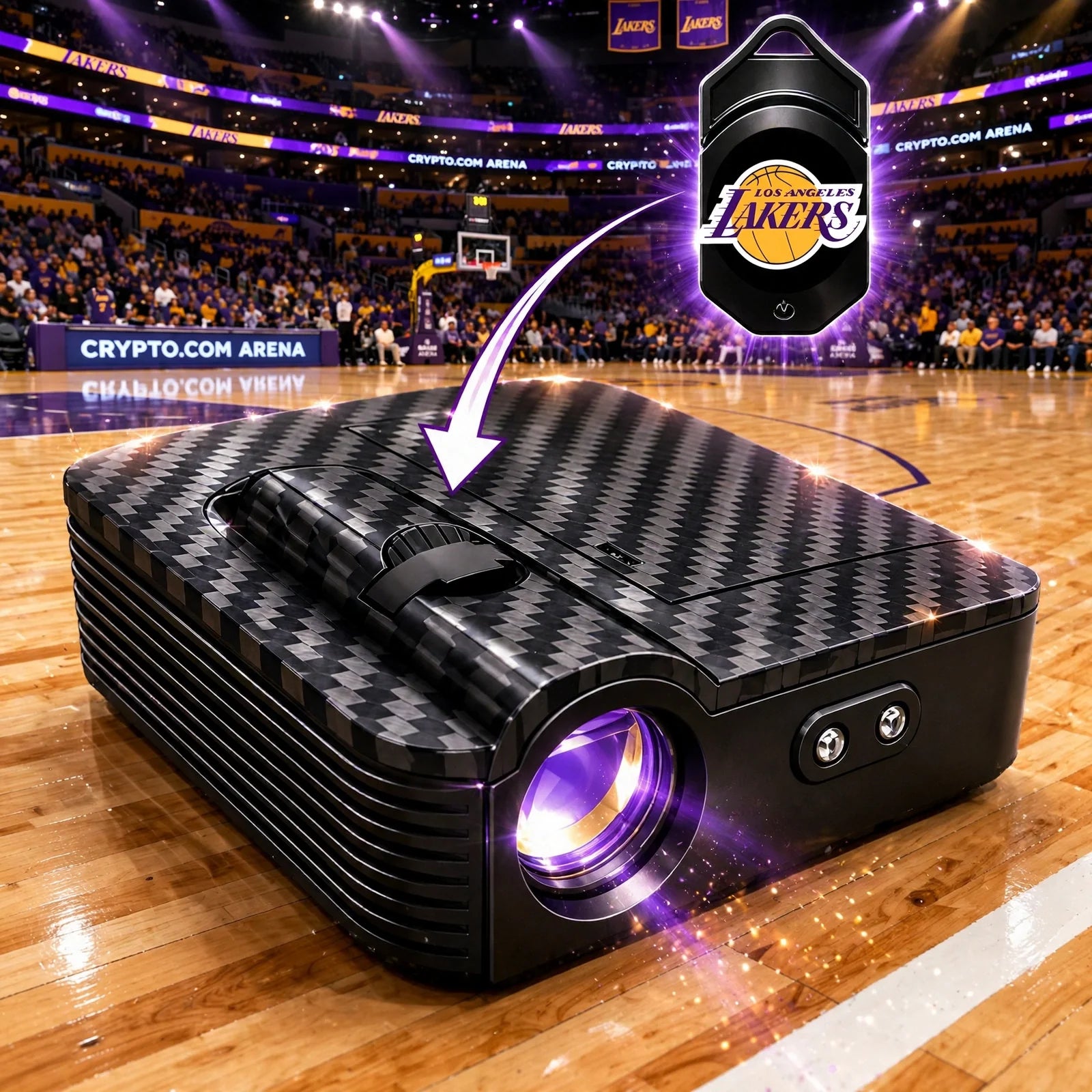 Ruevelle Car Door Projector Basketball