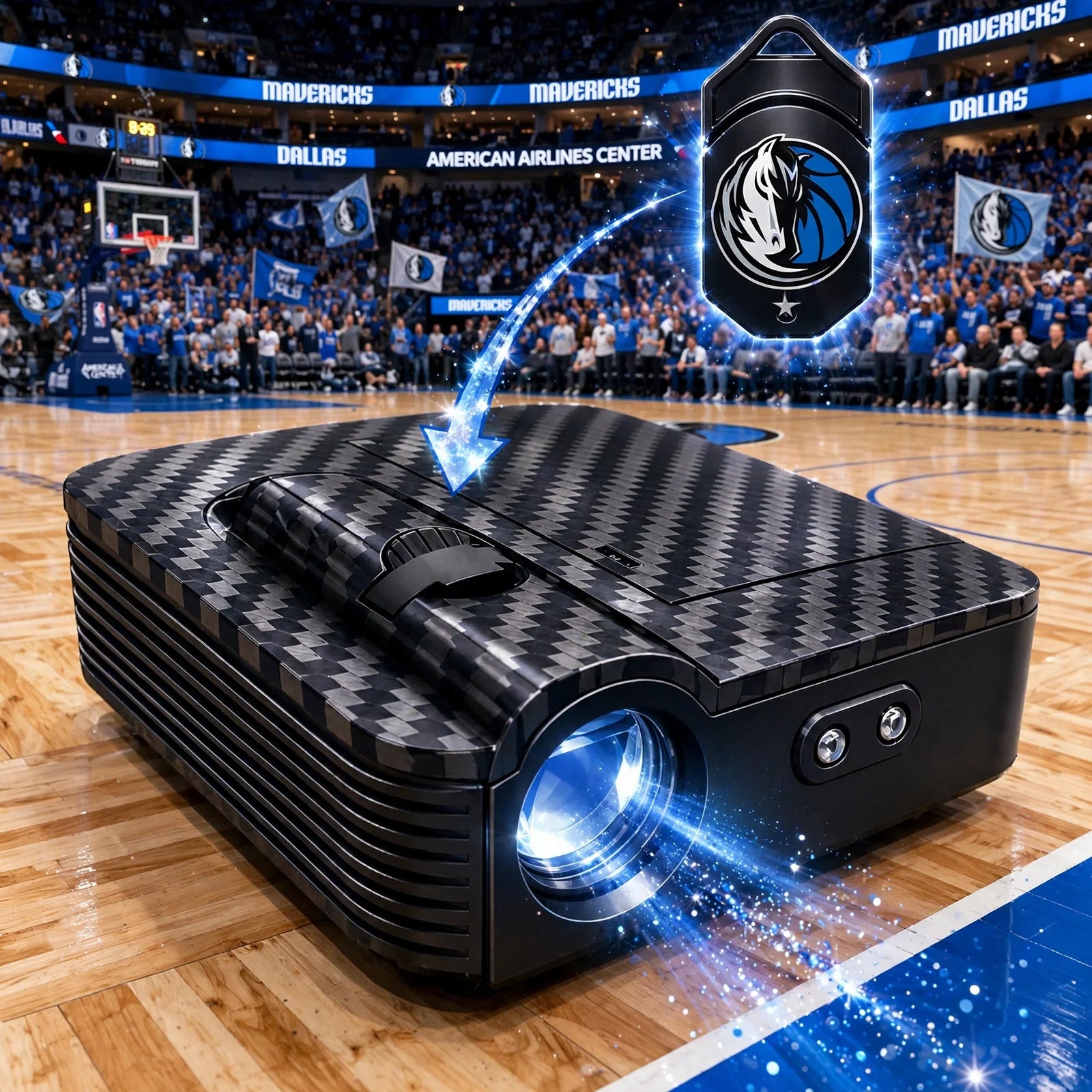 Ruevelle Car Door Projector Basketball