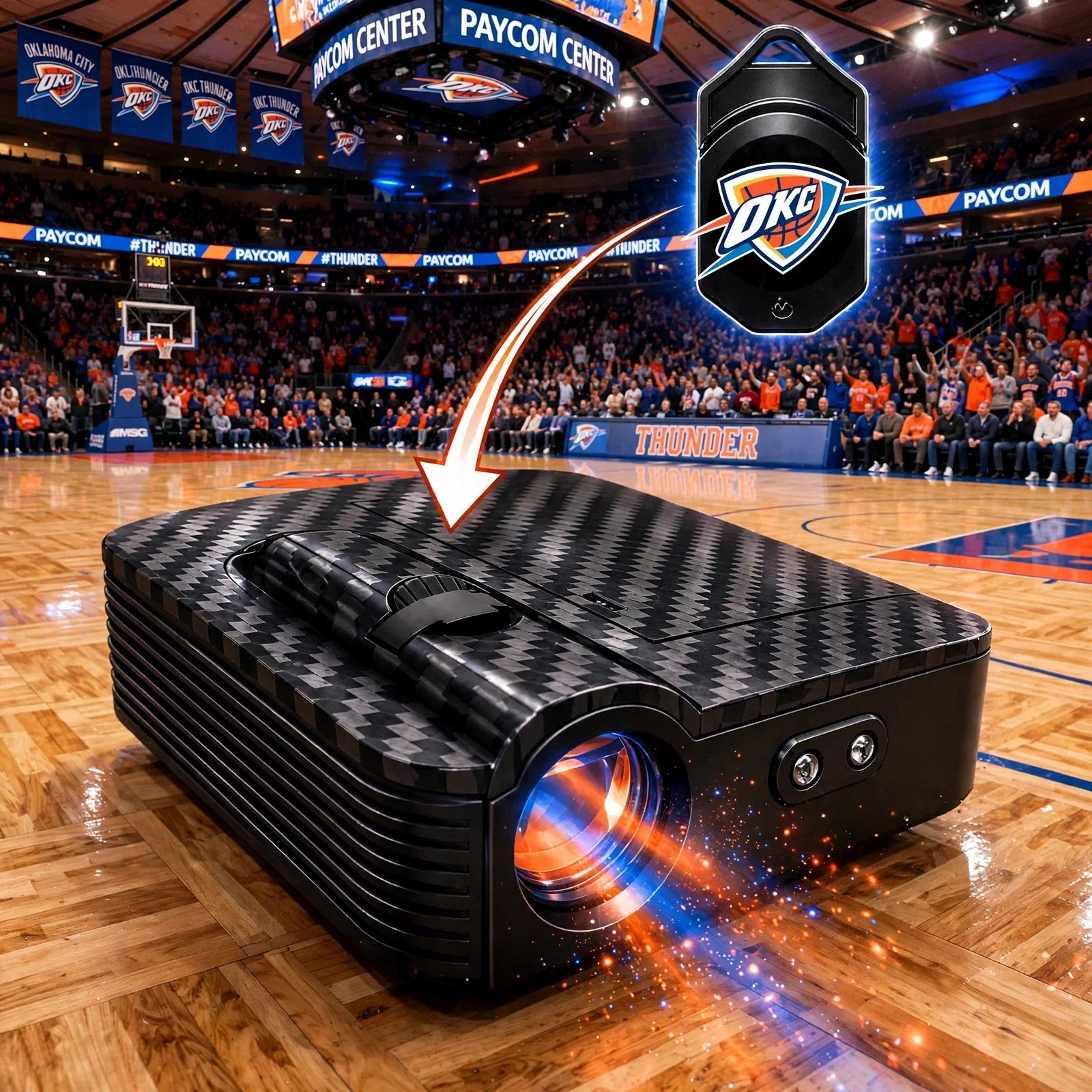 Ruevelle Car Door Projector Basketball