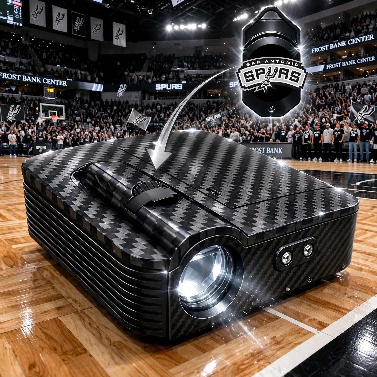 Ruevelle Car Door Projector Basketball