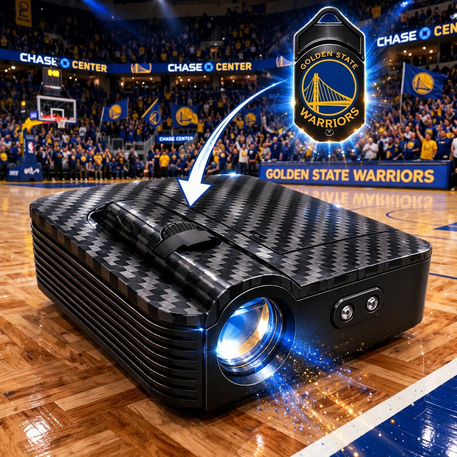 Ruevelle Car Door Projector Basketball